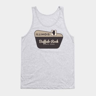 Buffalo Rock State Park Illinois Welcome Sign Tank Top